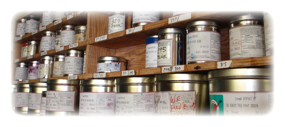 Once you select or provide your Pantone Matching System ink color to us, <br> we keep the mixture formula on file, ensuring consistency from one run to the next.